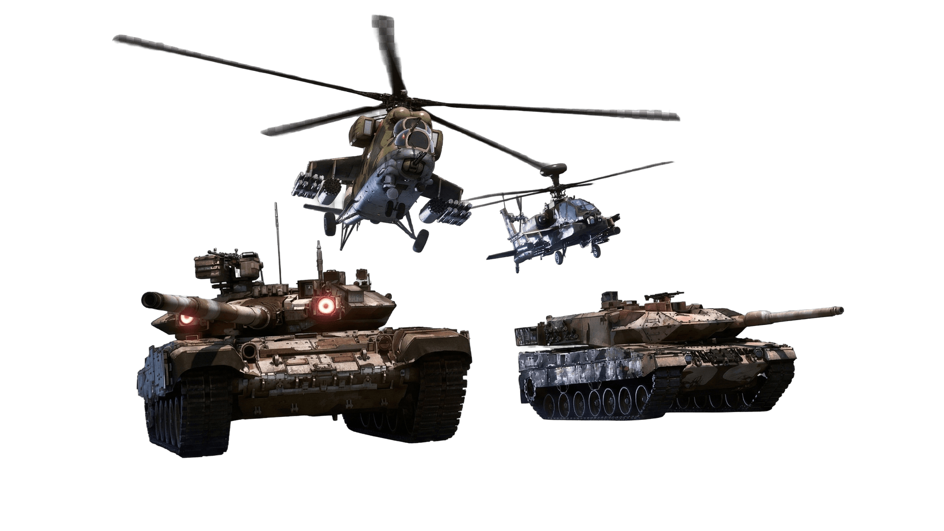 War Thunder vehicles